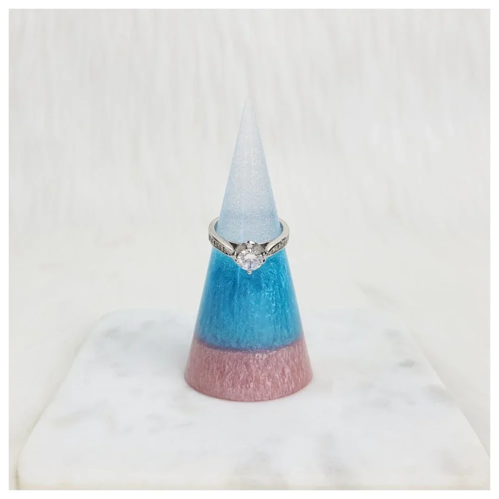 Lovely Lotus block ring